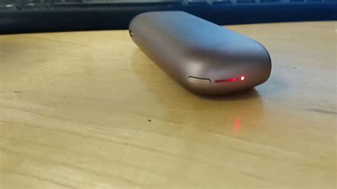 iqos red light blinking.